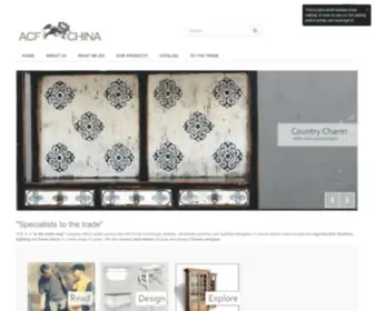 Antique-Chinese-Furniture.com(China based "to the trade" specialists in sourcing) Screenshot