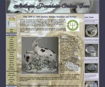 Antique-Porcelain-Online.com(Antique Porcelain) Screenshot