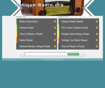 Antique-Radio.org(Bellingham Radio Museum) Screenshot