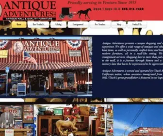 Antiqueadventuresllc.com(Antique Mall) Screenshot