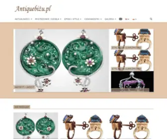 Antiquebizu.pl(Biżuteria) Screenshot