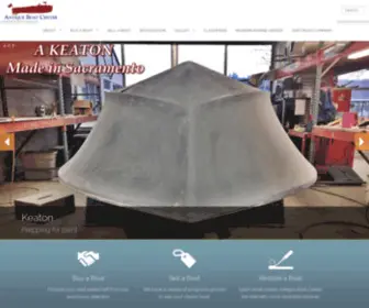 Antiqueboat.com(Antique Boat Center) Screenshot