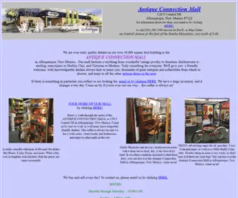 Antiqueconnectionmall.com(Antique Connection Mall) Screenshot