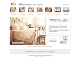 Antiqueironbeds.com(IRON BEDS) Screenshot