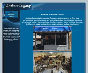 Antiquelegacy.net(Antique Legacy) Screenshot