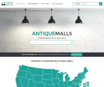Antiquemalls.com(Find Antique Malls or Plan a Trip) Screenshot