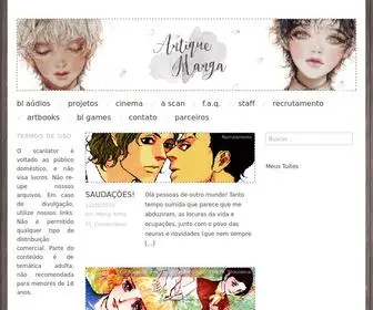 Antiquemanga.com(Antique Manga) Screenshot