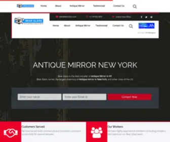 Antiquemirror.biz(Antique mirror New York) Screenshot