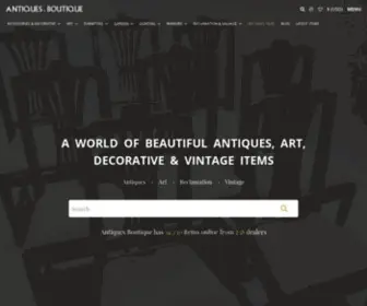 Antiquesboutique.com Screenshot