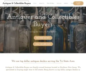 Antiquesbuyerstristate.com(Antiques and Collectibles Buyers) Screenshot