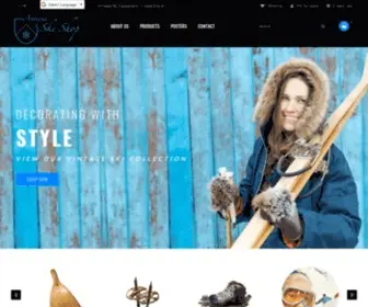 Antiqueskishop.com(Antique Ski Shop) Screenshot