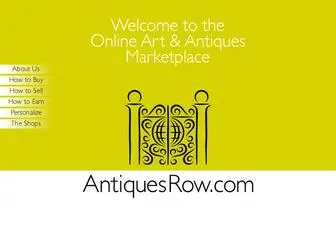 Antiquesrow.com Screenshot