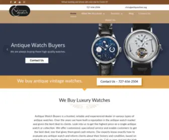 Antiquewatchbuyers.com(Antique Watch Buyers) Screenshot