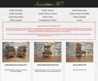 Antiquitaeten-Hasenstab.de(Antiquitäten) Screenshot