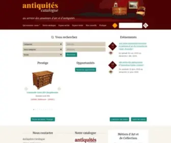 Antiquites-Catalogue.com(Art et antiquité) Screenshot