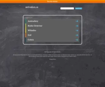 Antiradare.ro(Detectoare radar) Screenshot