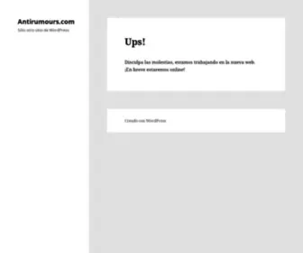 Antirumours.com(Antirumours) Screenshot