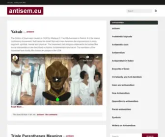Antisem.eu(Antisem) Screenshot