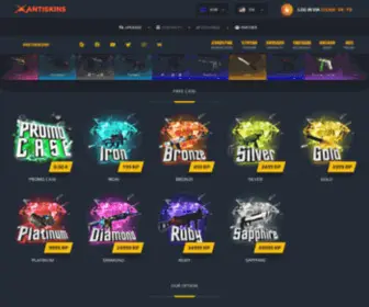 Antiskins.com(Good drop) Screenshot