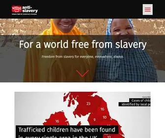 Antislavery.org(Antislavery) Screenshot