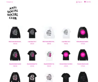 Antisocialsocialclub.eu(AntiSocialSocialClub) Screenshot