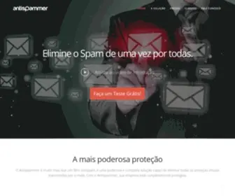 Antispammer.com.br(Solução Antispam Profissional para Empresas) Screenshot