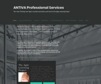 Antiva.com(Antiva Professional Services) Screenshot