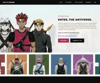 Antiversenft.com(Antiverse) Screenshot