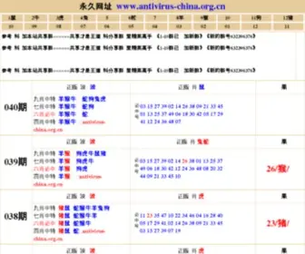 Antivirus-China.org.cn(国家计算机病毒应急处理中心) Screenshot