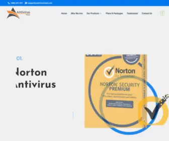 Antivirustexas.com(Norton Antivirus) Screenshot