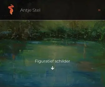 Antjestel.nl(Figuratief schilder) Screenshot