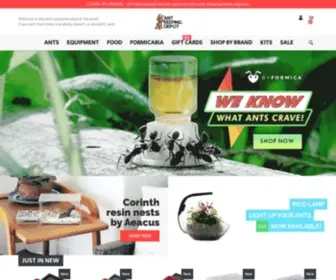 Antkeepingdepot.com(Ant Keeping Depot) Screenshot