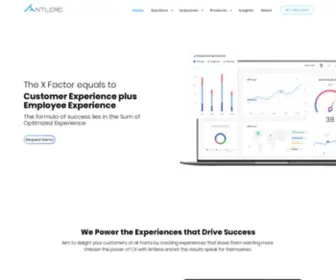 Antlere.com(The Leading Customer & Employee Experience Platform) Screenshot