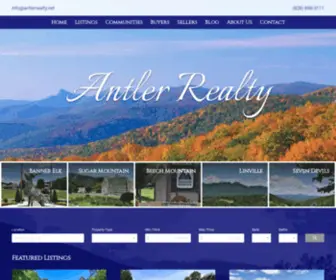 Antlerrealty.net(Antler Realty) Screenshot