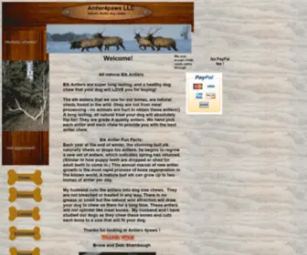 Antlers4Paws.com(Index) Screenshot