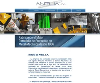 Antliasa.com(Antlia S.A) Screenshot