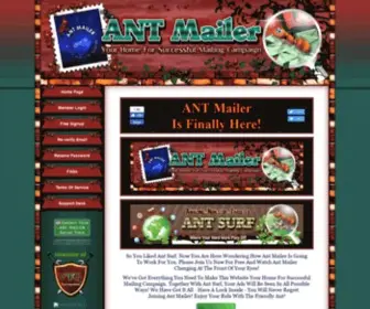 Antmailer.com(Ant Mailer) Screenshot