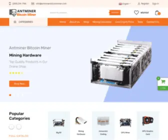 Antminerbitcoinminer.com(RTX 3080) Screenshot