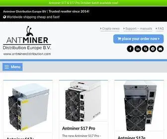 Antminerdistribution.com(Discover our top) Screenshot