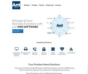 Antmyerp.com(Ant My ERP) Screenshot