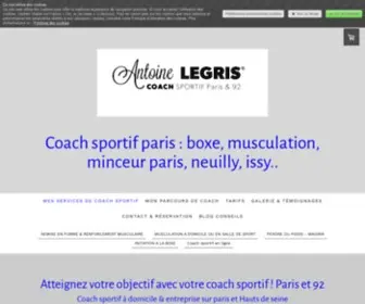 Antoine-Legris-Coach-Sportif.com(Coach sportif Paris) Screenshot