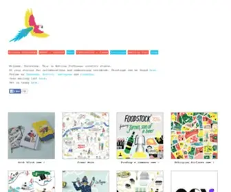 Antoinecorbineau.com(French illustrator based in Nantes) Screenshot