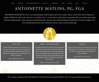 Antoinettematlins.com(ANTOINETTE MATLINS) Screenshot