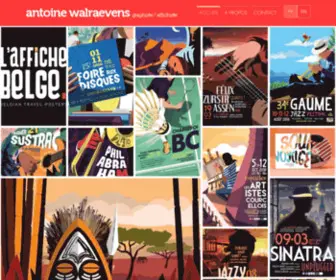 Antoinew.com(Affiches) Screenshot