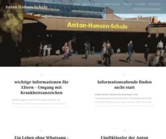 Anton-Hansen-Schule.de(Anton Hansen) Screenshot