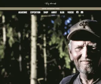 Anton-Lennartz.com(Die offizielle Seite von Survival & Bushcraft Pionier Tony Lennartz) Screenshot