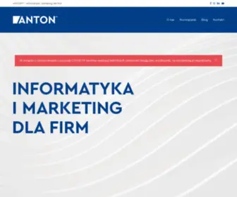 Anton.com.pl(Strona Główna) Screenshot