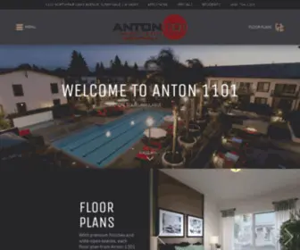 Anton1101.com(Apartments for Rent in Sunnyvale) Screenshot