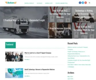 Antonaf.com(Home) Screenshot