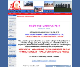 Antoncoop.com(Anton Coop) Screenshot